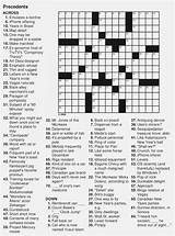 Crossword Puzzles sketch template