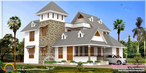 sqfeet  style home design home kerala plans