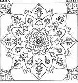 Coloring Pages Mandala Pattern Sheets Printable Adult sketch template
