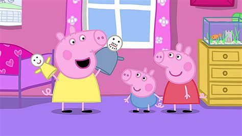 peppa pig season  episode  chloes puppet showbabysittin full show  cbs  access