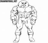 Juggernaut Draw Drawing Drawingforall Stepan Ayvazyan Tutorials Comics Posted sketch template