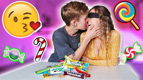 candy kissing challenge with my girlfriend youtube