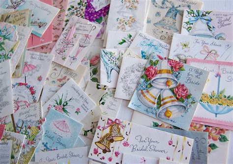 cards lot  tiny shower cards   purpose etsy