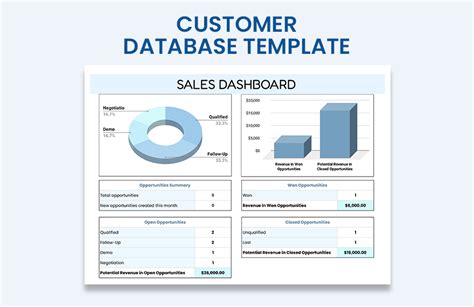 customer  template   excel google sheets
