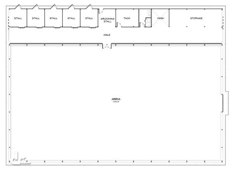 ft arena stable covered riding arena floor plans