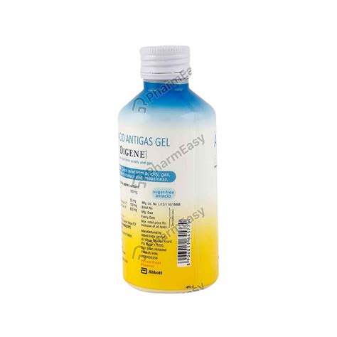 buy digene gel mixed fruit acidity syrup bottle   ml   upto    pharmeasy