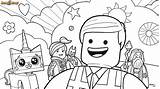 Coloring Lego Pages Movie Printable Popular sketch template
