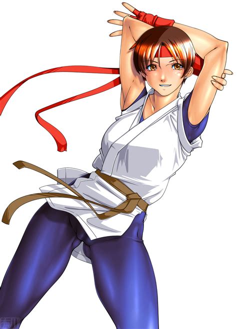 yuri sakazaki the king of fighters and 1 more drawn by