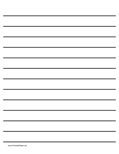 lines  writing template