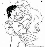 Coloring Pages Ariel Eric Mermaid Little Prince Disney Princess Color Printable Print Getcolorings Her Phillip Colouring Getdrawings Pooh sketch template