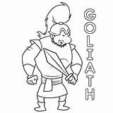 Goliath David Coloring Pages Drawing Ones Top King Little Print Paintingvalley Great Throwing Stones sketch template