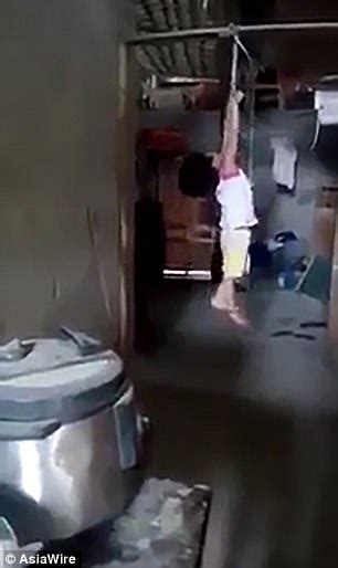 Girl Is Strung Up By Wrists By Cruel Vietnamese Foster Mum