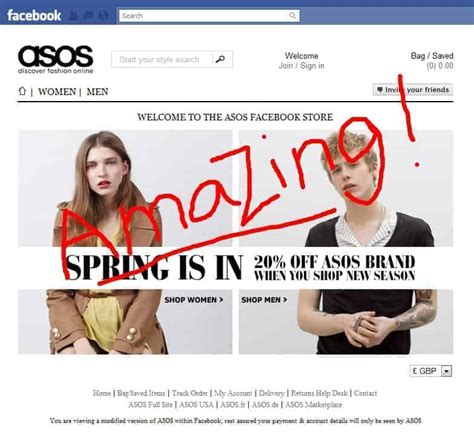 asos launches  fully integrated facebook store fashionbite