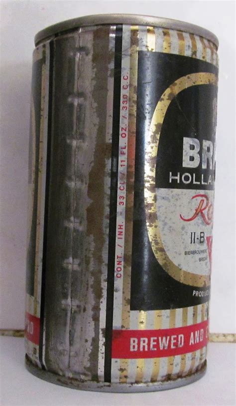 latas  botellas coleccion lata breda holland beer  cc orgien holanda  de chapa