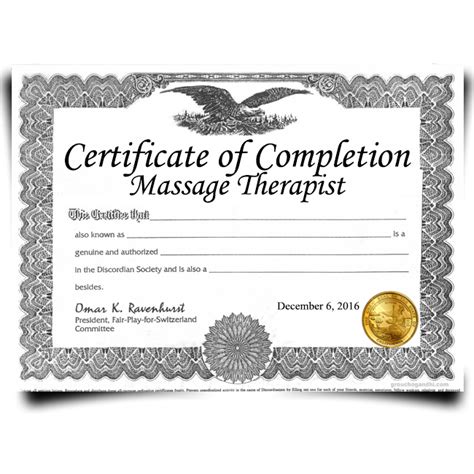 fake massage therapist certificates — diploma company australia