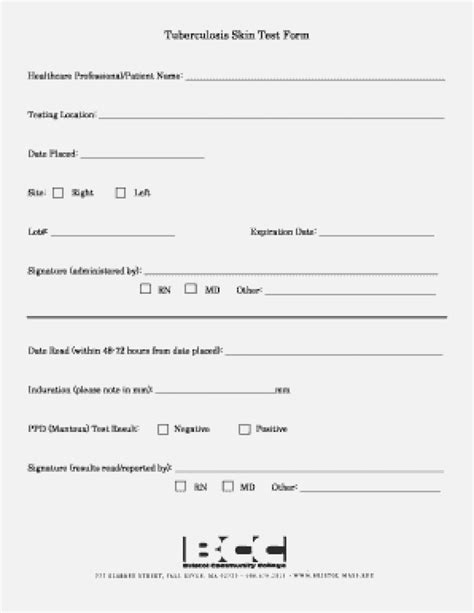 ppd test form printable