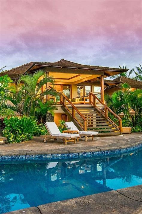 stunning tropical home design  mini pool page    beach house design beach