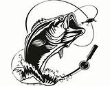Largemouth Angling sketch template