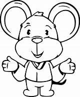 Coloring Mouse Jpeg Wecoloringpage sketch template