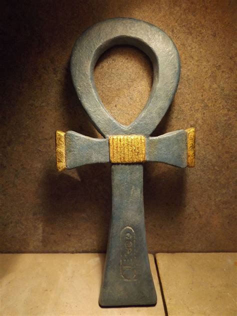 egyptian art ankh amuletlarge ceremonial size   hieroglyph