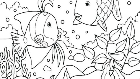 fish tank coloring page  getcoloringscom  printable colorings