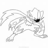 Pokemon Silvally Torracat Steelix Xcolorings Lineart sketch template