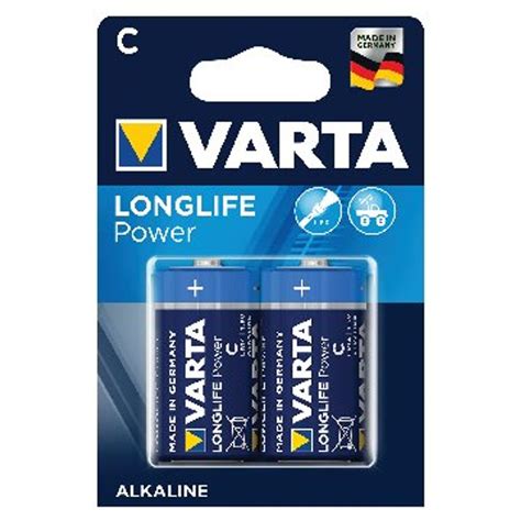 Varta C High Energy Battery Alkaline 2 Pack 4914121412