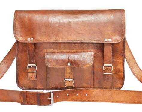 Handmade Vintage Leather Messenger Bag Wholesale Vintage Leather