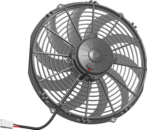 spal  mm  mh high performance puller skew blade fan auto addicts nz