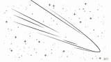 Commet Haleys Comet Solar sketch template