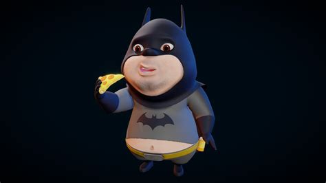 fat batman download free 3d model by 3dbowl [e5d18e8] sketchfab