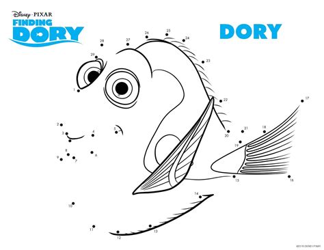 finding dory coloring pages  print   finding dory kids