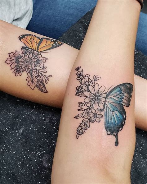 fly together best friend tattoos popsugar love and sex