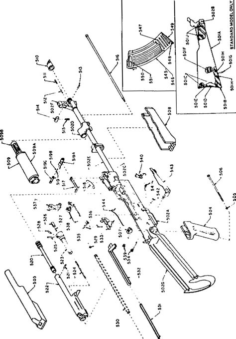 ak type  schematics sks aks ak bev fitchetts guns