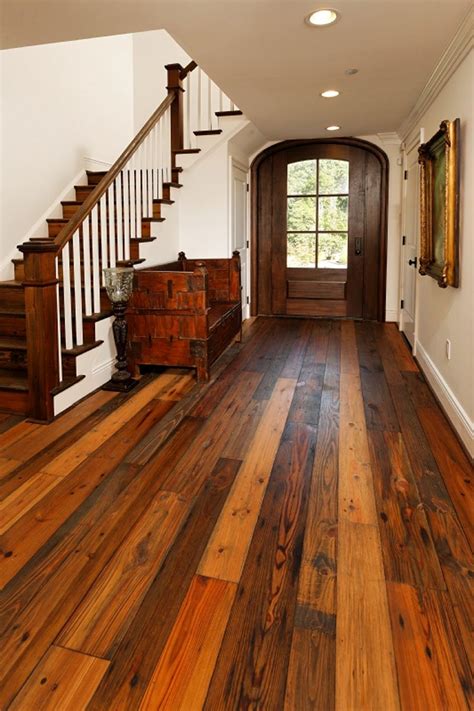 wood floor farmhouse flooring house design flooring