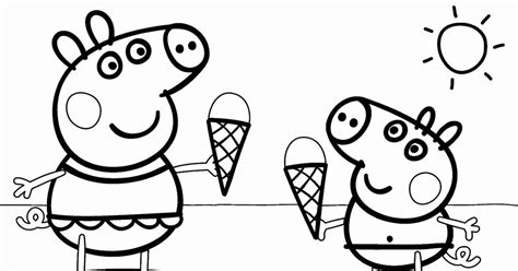 coloring pages  kids peppa pig coloring  drawing