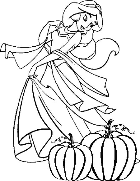 disney princess halloween printable coloring pages  beautifull disney