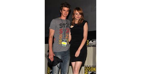 Andrew Garfield And Emma Stone Cozied Up At Comic Con