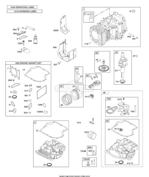 p parts diagram