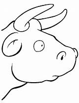 Toro Toros Vaca Pastando Rostro Caballo Relacionados sketch template