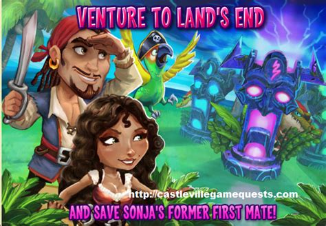 castleville game sonja tale   pirates quests guide pirate island pirates medieval world