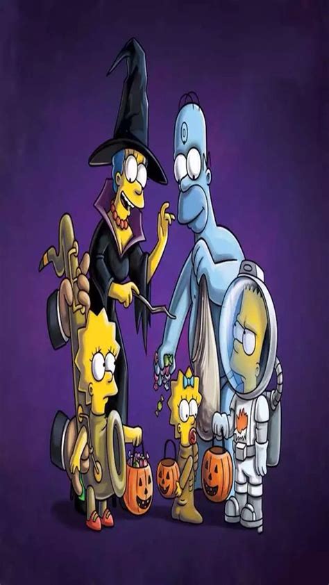 Simpsons Halloween Simpsons Art Simpsons Treehouse Of Horror