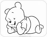 Pooh Winnie Disneyclips Tigger Down sketch template