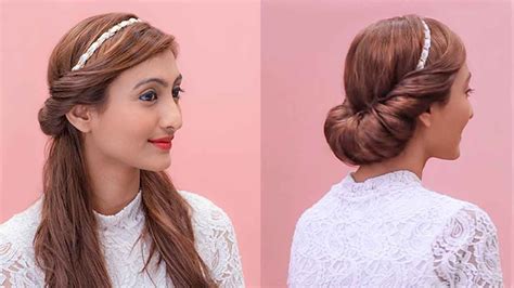 hairstyles   hairband grecian updos youtube