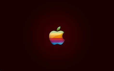 apple colorful logo wallpapers wallpapers hd
