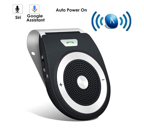 amgra car bluetooth speakerphone loud speaker bluetooth hands  car