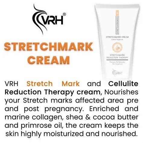 Vrh Cream Stretch Marks Remove For Stretchmark Reduction Therapy