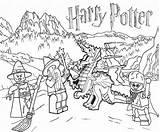 Potter Harry Coloring Pages Lego Drawing Dragon Printable Kids Castle City Milky Way Template Simple Getdrawings Color Print Cartoon Getcolorings sketch template