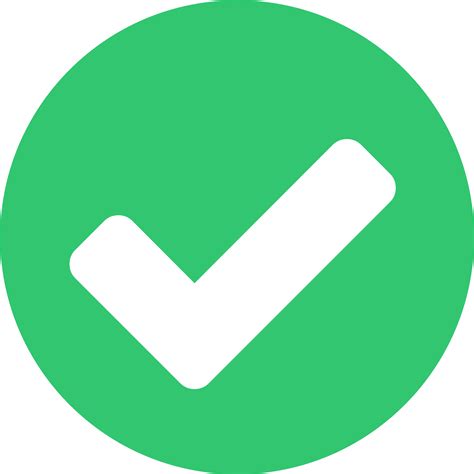 check mark bottle material green tick png    transparent check mark