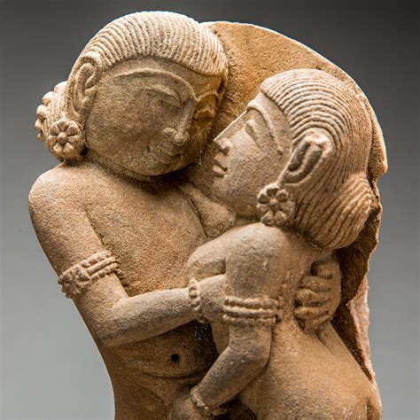 Erotic Sandstone Sculpture Of A Couple Barakat Gallery Store